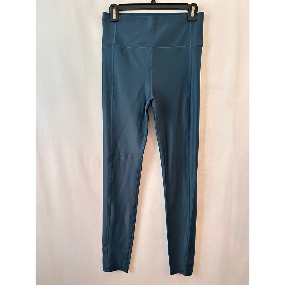 Sweaty Betty High Shine High Waist Full Length Leggings Teal Blue Medium